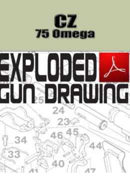 CZ 75 Omega Auto Exploded Gun Drawing Download