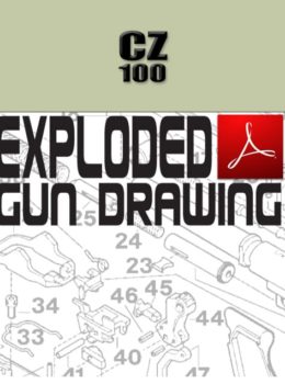 CZ 100 Auto Exploded Gun Drawing Download