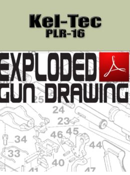 Kel-Tec PLR-16 Auto Exploded Gun Drawing Download