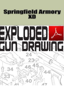 Springfield Armory XD Auto Exploded Gun Drawing Download
