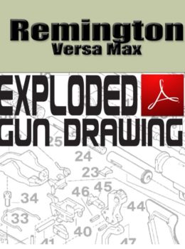 Remington Versa Max Autoloading Shotgun Exploded Gun Drawing Download