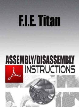 F.I.E. Titan Assembly/Disassembly Instructions Download
