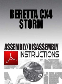 Beretta Cx4 Storm Assembly/Disassembly Instructions Download