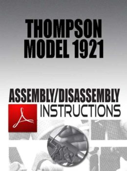 Thompson Model 1921 Assembly/Disassembly Instructions Download