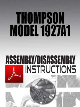 Thompson Model 1927A1 Assembly/Disassembly Instructions Download