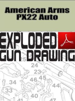 American Arms PX22 Auto Exploded Gun Drawing Download