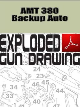 AMT 380 Backup Auto  Exploded Gun Drawing Download