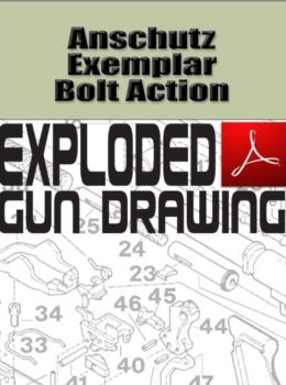 Anschutz Exemplar Bolt Action Exploded Gun Drawing Download