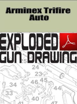 Arminex Trifire Auto Exploded Gun Drawing Download