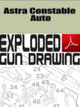 Astra Constable Auto Exploded Gun Drawing Download