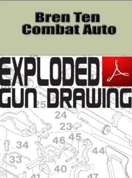 Bren Ten Combat Auto Exploded Gun Drawing Download