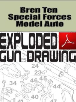 Bren Ten Special Forces Model Auto Exploded Gun Drawing Download