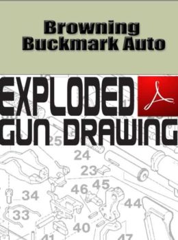 Browning Buckmark Auto Exploded Gun Drawing Download