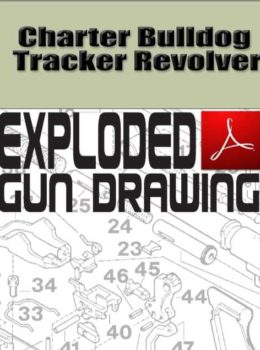 Charter Arms Bulldog Tracker Revolver Exploded Gun Drawing Download