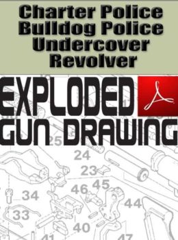 Charter Arms Police Bulldog and Police Undercover Revolver Exploded Gun Drawing Download