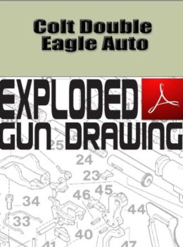 Colt Double Eagle Auto Exploded Gun Drawing Download