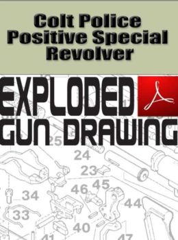 Colt Police Positive Special Revolver Exploded Gun Drawing Download