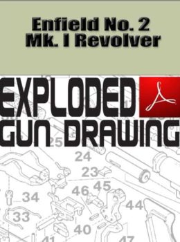 Enfield No. 2 Mk. I Revolver Exploded Gun Drawing Download