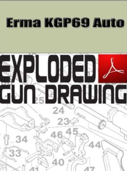 Erma KGP69 Auto Exploded Gun Drawing Download