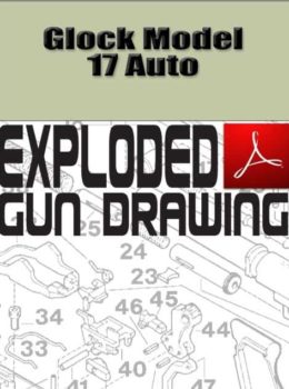 Glock Model 17 Auto Exploded Gun Drawing Download
