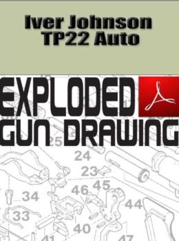 Iver Johnson TP22 Auto Exploded Gun Drawing Download