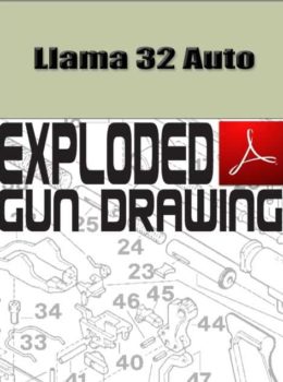 Llama 32 Auto Exploded Gun Drawing Download