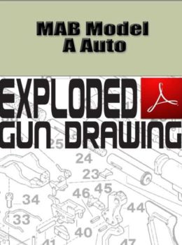 MAB Model A Auto Exploded Gun Drawing Download