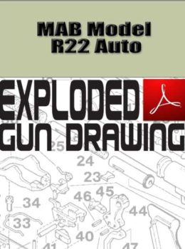 MAB Model R22 Auto Exploded Gun Drawing Download