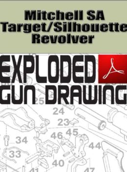 Mitchell SA Target-Silhouette Revolver Exploded Gun Drawing Download