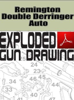 Remington Double Derringer Auto Exploded Gun Drawing Download