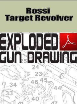 Rossi Target Revolver Exploded Gun Drawing Download