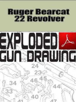 Ruger Bearcat 22 Revolver Exploded Gun Drawing Download