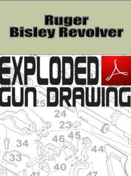 Ruger Bisley Revolver  Exploded Gun Drawing Download