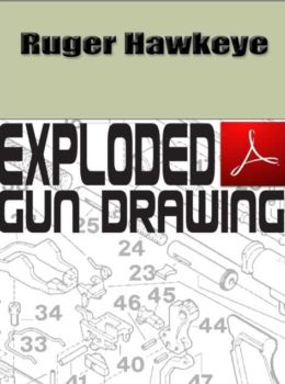 Ruger Hawkeye  Exploded Gun Drawing Download