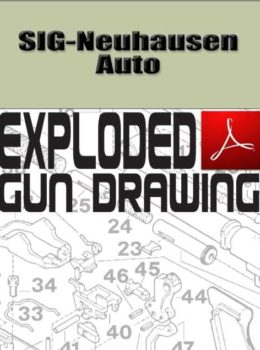 SIG-Neuhausen Auto Exploded Gun Drawing Download