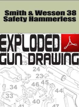 Smith & Wesson 38 Safety Hammerless Exploded Gun Drawing Download