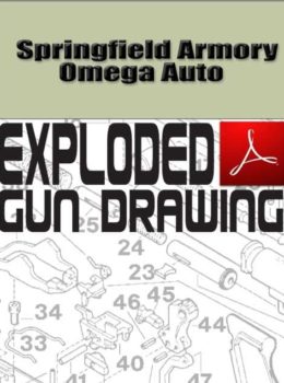 Springfield Armory Omega Auto Exploded Gun Drawing Download