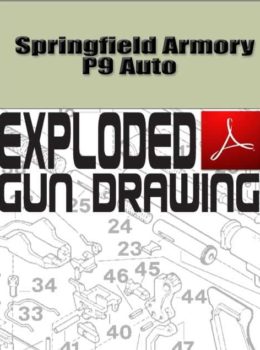 Springfield Armory P9 Auto Exploded Gun Drawing Download