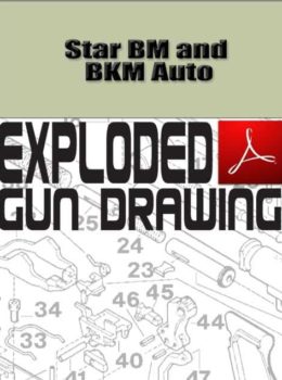 Star BM and BKM Auto Exploded Gun Drawing Download