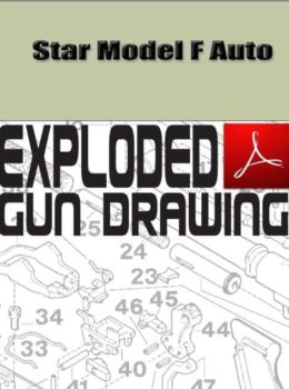 Star Model F Auto Exploded Gun Drawing Download