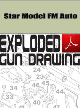 Star Model FM Auto Exploded Gun Drawing Download