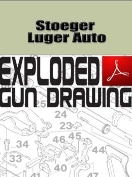 Stoeger Luger Auto Exploded Gun Drawing Download