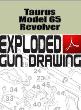 Taurus Model 65 Revolver Exploded Gun Drawing Download