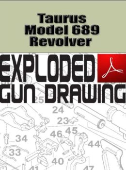 Taurus Model 689 Revolver Exploded Gun Drawing Download