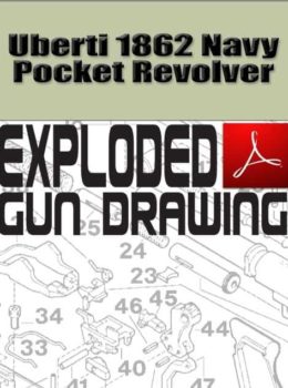 Uberti 1862 Navy Pocket Revolver Exploded Gun Drawing Download