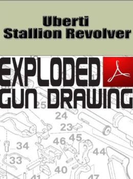 Uberti Stallion Revolver Exploded Gun Drawing Download