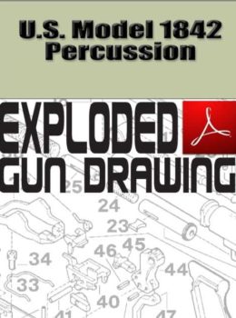 U.S. Model 1842 Percussion Exploded Gun Drawing Download