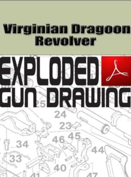 Virginian Dragoon Revolver Exploded Gun Drawing Download