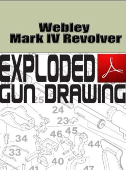 Webley Mark IV Revolver Exploded Gun Drawing Download
