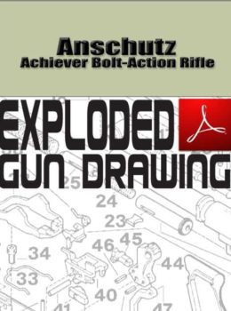 Anschutz Achiever Bolt-Action Rifle Exploded Gun Drawing Download